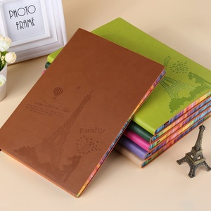 Vendita calda Custom A5 notebook copertina morbida e filo per cucire rilegatura semplice cancelleria senza ordine minimo - Product Image 5