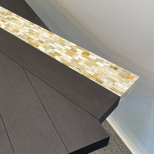 Italia semplice famiglia in legno massello scrivania da Computer forma irregolare scrivania da ufficio per uso domestico o in ufficio - Product Image 5