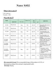 99.5% 30nm Nanómetro Hidrofóbico SiO2 Óxido de Silicio, Utilizado en Recubrimientos, Plásticos, Tintas de Goma, Etc. - Product Image 2