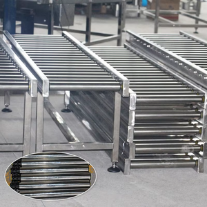 Fabricante de transportadores, transportador de rodillos de potencia desechable, sistema de transportador retráctil flexible para carga, descarga, transporte