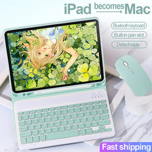 YJ 360旋转无线背光键盘盒适用于iPad PRO第9版第8版10.2 10.5 12.9英寸Air4 Air5 Pro 11英寸键盘盖 - Product Image 5