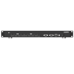 Matriz de video HD MI de alta calidad 1920x1200 60Hz sin costuras 4x4 4 en 4 salidas con modo de empalme, control Web/APP/RS232/LAN/RS232