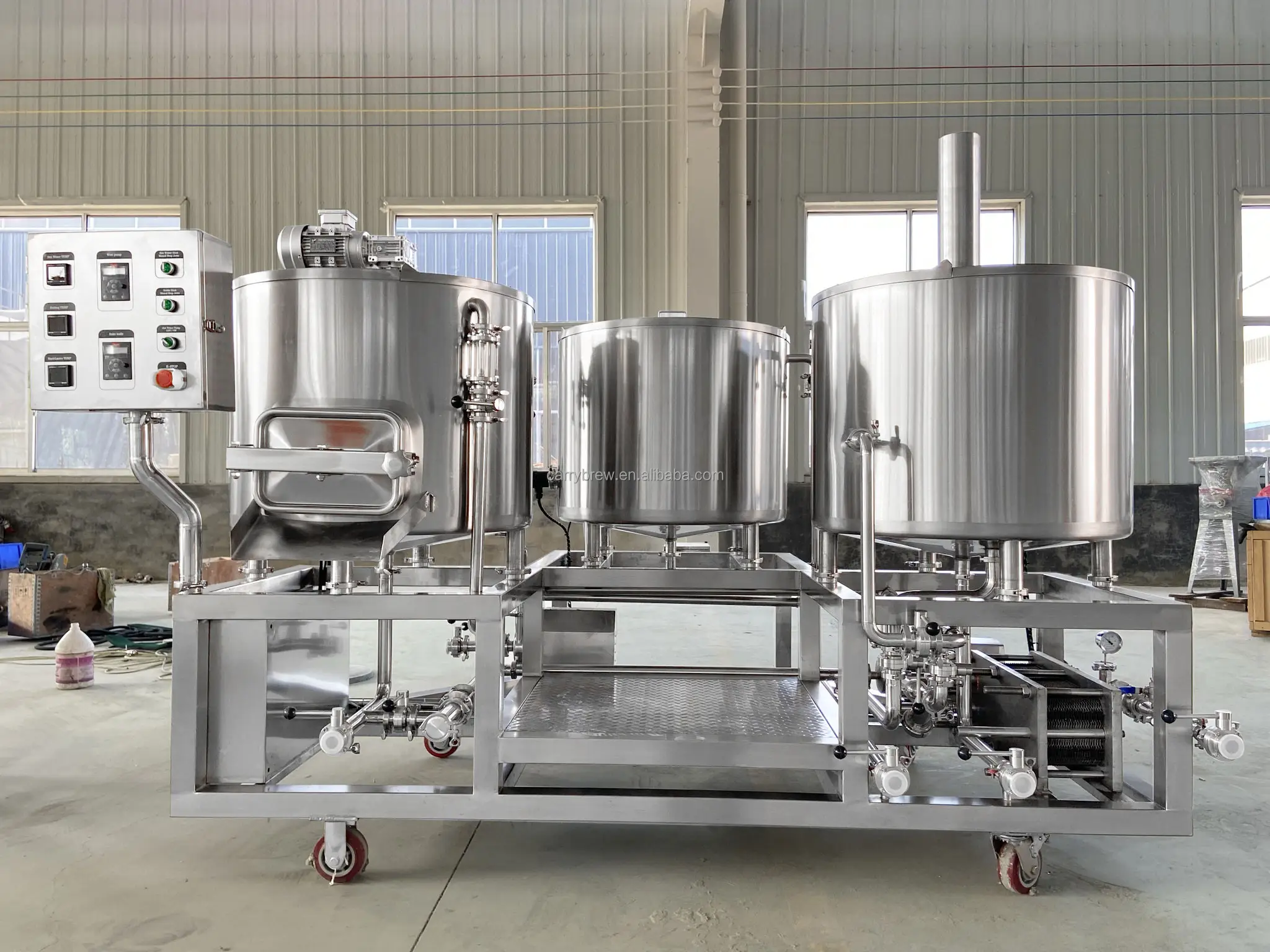 200L Thuis Bier Brewhouse Apparatuur Bier Brouwen Apparatuur Systeem Voor Verkoop