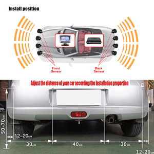 Sistema de asistencia de marcha atrás automotriz para camiones, sistema de guía de estacionamiento ultrasónico, Sensor de estacionamiento - Product Image 2
