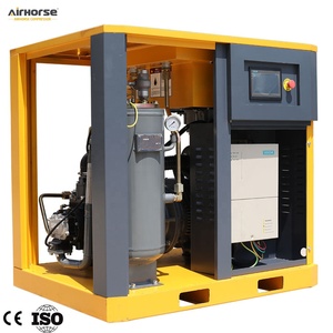 เครื่องอัดอากาศแบบสกรู VSD แบบแยก45KW 37KW 5.6-7.0m 3/นาทีเครื่อง IE3ขั้นตอนเดียวแอร์ฮอร์สอุตสาหกรรมรุ่น EPM BPM - Product Image 3