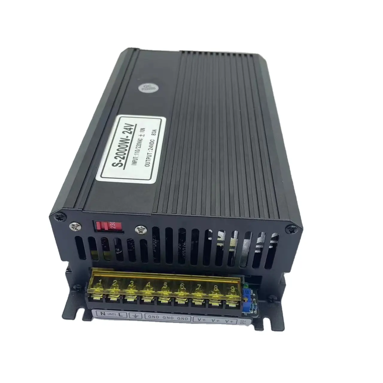 Suplai daya sakelar AC 110V/220V ke DC 12V 24V 30V 36V 48V 60V 72V 80V 90V 2000W kualitas tinggi