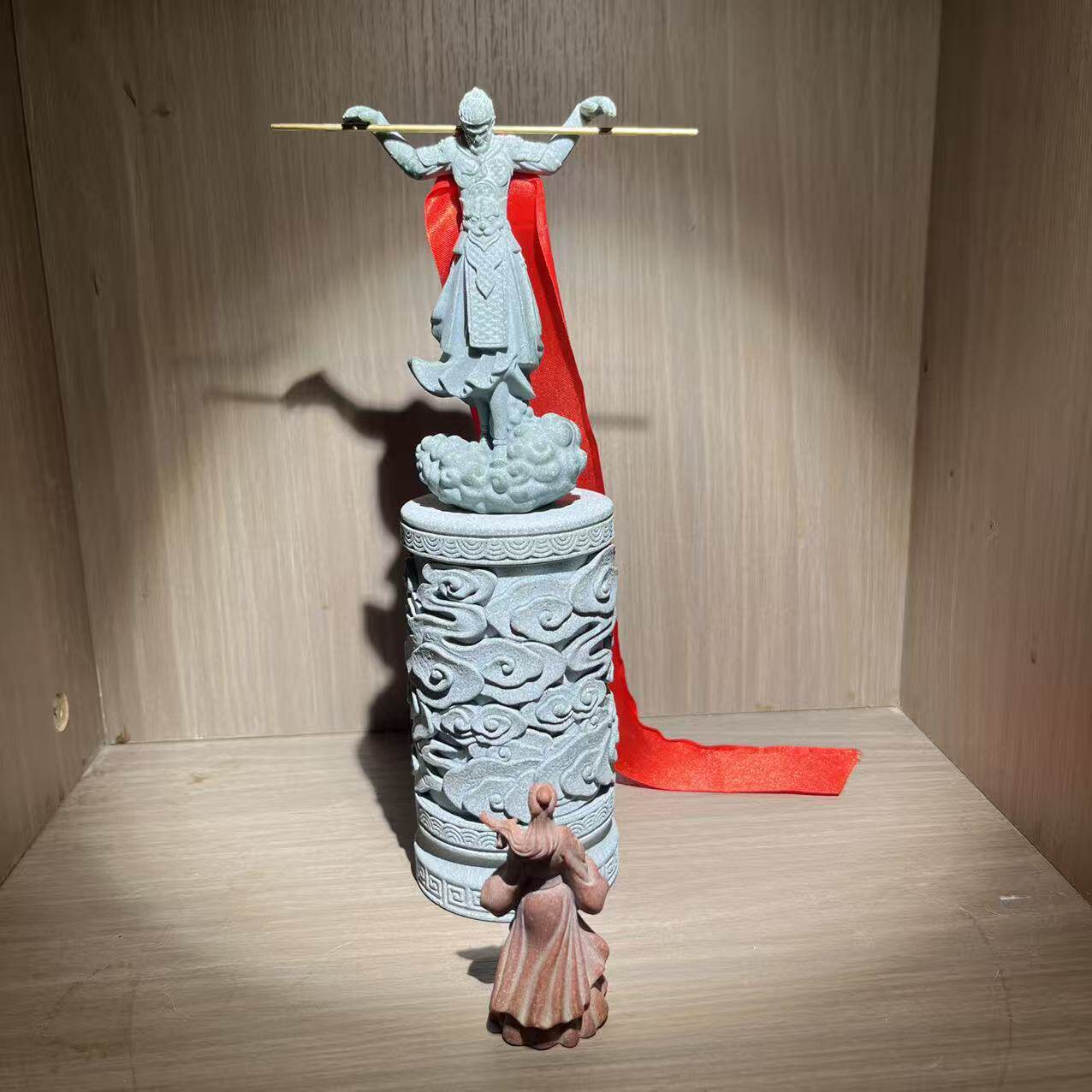 Haut 25 petit trésor xiangyun pilier rouge zixia