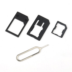 3合1纳米sim卡到微型sim卡适配器转换器手机配件 - Product Image 3