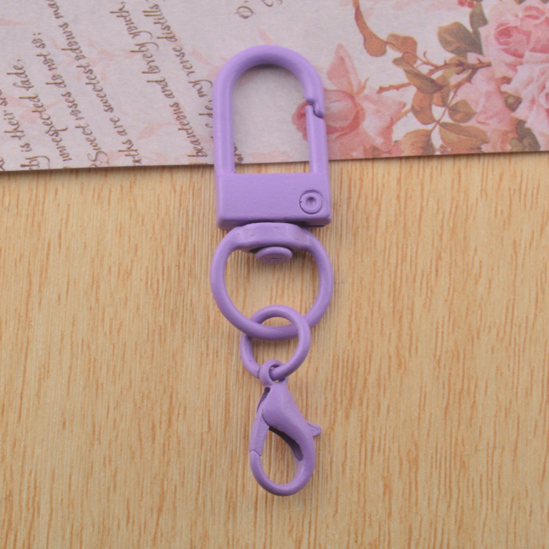 Purple door buckle 14mm lobster clasp