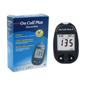 Glucometer với que thử đường thử nghiệm máy đo đường huyết kỹ thuật số điện tử chưa có đánh giá - Product Image 3