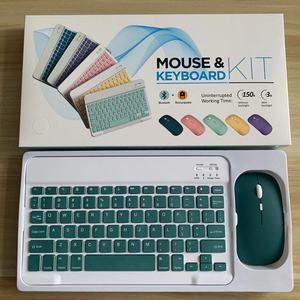 OEM inalámbrico recargable Mini teclado y ratón Kit para computadora móvil tableta portátil teclado y ratón Kit - Product Image 6