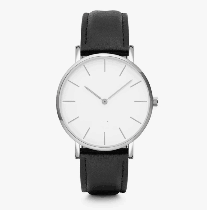 Cassa argento + quadrante bianco/10