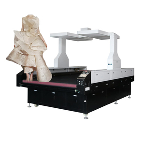 Máquina de corte láser de tela de CO2 multifuncional 1816 para textiles, cuero y papel, soportes refrigerados por agua, formatos AI LAS DXF DST - Product Image 6