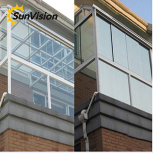SunVision fabrika fiyat 2ply cam tonu folyo anti-patlama mimari güvenlik filmleri anti-ısı bina filmleri için pencere - Product Image 5