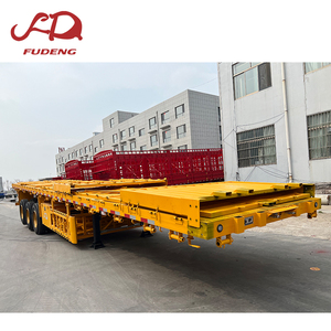 福登品牌3-4轴高品质半挂车热卖货物拖车，带50t-60t有效载荷价格优惠栅栏钢材料