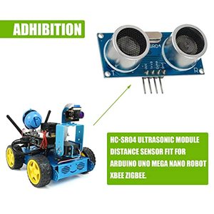 HC-SR04 Ultraschall modul Abstands sensor Packung mit 5 Stück Kompatibel mit Shenzhen Merrill chip Electronics MEGA Nano