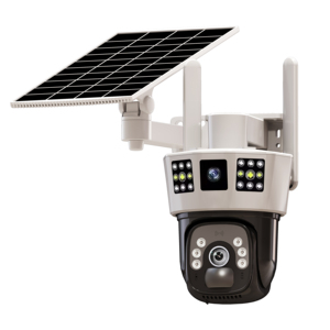 NEW V380 Solar <strong>Security</strong> Camera P3-6 <strong>System</strong> Full HD WIFI <strong>Wireless</strong> 4G Sim Card Ptz AI Motion Detection IP65 - Product Image 2