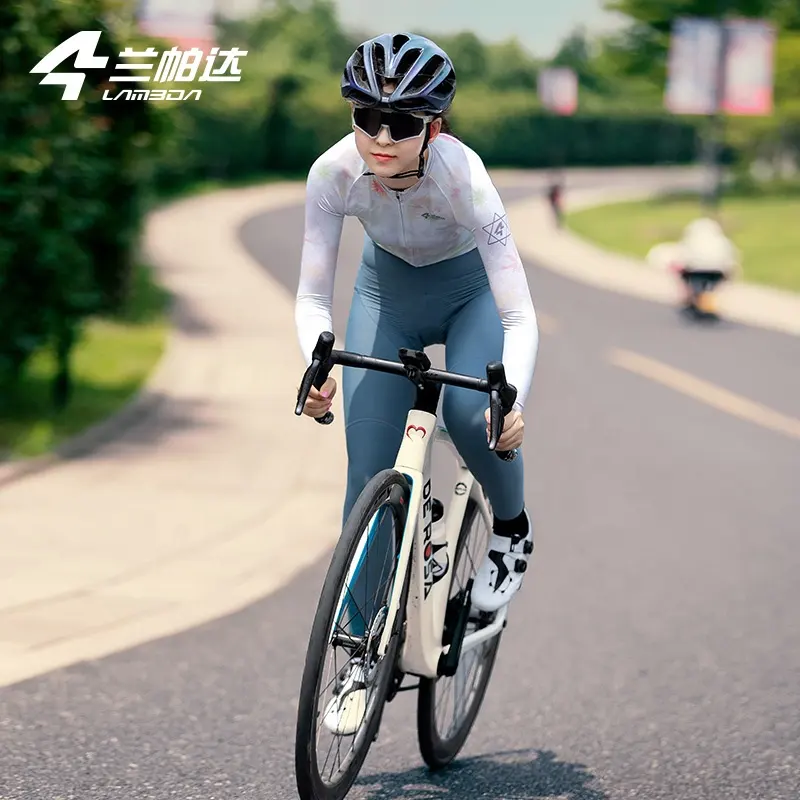 LAMEDA, recién llegado, pantalones con pechera de ciclismo personalizados para hombre, ropa para exteriores, ciclismo, 6 horas, ciclismo acolchado, pechera para montar, pechera para bicicleta