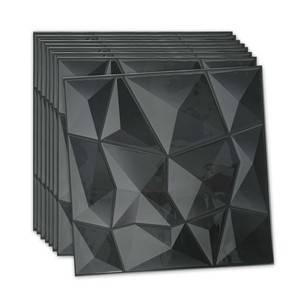 Jeedeson pürüzsüz-doku ahşap-bak 3D-embossed düşük parlaklık parlama-ücretsiz Peel ve sopa panelleri duvar dekor iç - Product Image 3