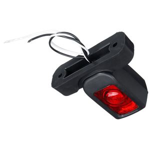 Sıcak satış 12/24V kamyon LED Side Marker lambalar için üçlü Amber beyaz kırmızı gösterge ışıkları römork kamyon RV otobüs