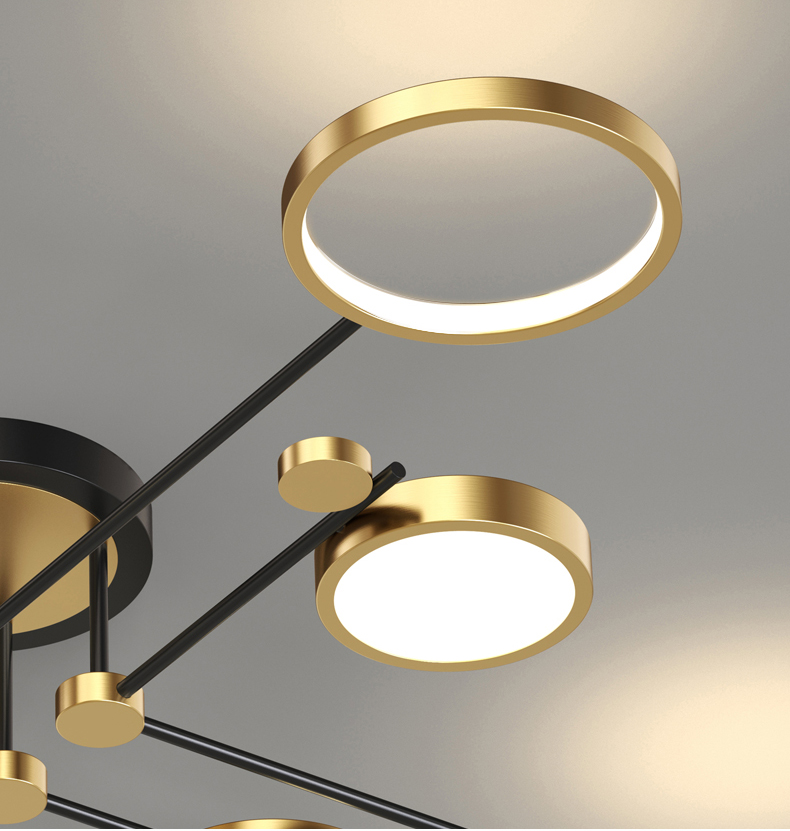 2021 new arrival modern Fashion 38W nordic led ceiling light home for living room bedroom lamp kids ceiling  lamp