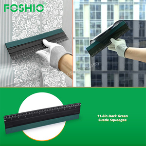 Foshioプラスチックウィンドウカーティントスエードフェルトスキージ定規テープ<span class=keywords><strong>3</strong></span>サイズセット