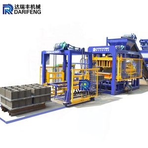 QT6-15 Concrete <strong>Blocks</strong> Making Machine Fully <strong>Automatic</strong> Pallet Packing <strong>Stacker</strong> System Hydraulic Machine - Product Image 1