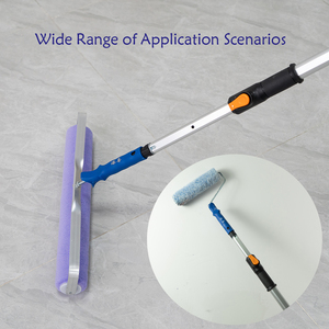 Topman 1.5m 3-phần nhôm kính thiên văn cực phổ extendible công cụ & cửa sổ làm sạch công cụ với cắm vít chủ đề tay công cụ - Product Image 5