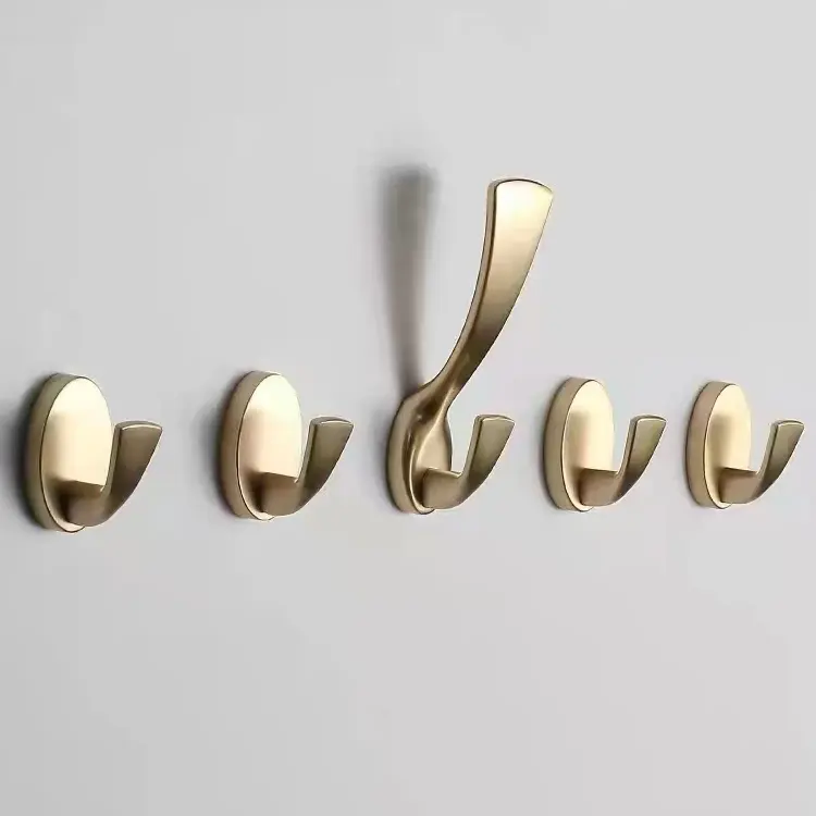 Modern Style Wall Mount Coat Hooks Rail Wall Hook Rack For Hanging Clothes Coat Hat