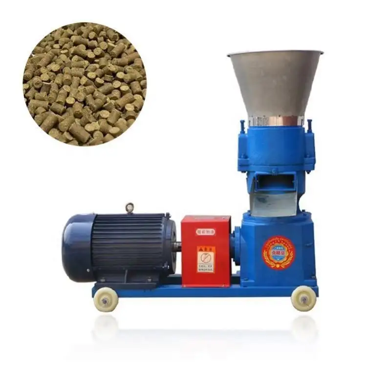 Alfalfa Cubes Pellet Press Maschine Holz pellet Maker Maschine Flach düsen Pellet Maschine