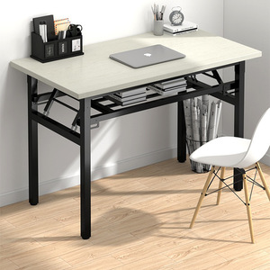 Venta al por mayor estudio entrenamiento mesa plegable muebles de oficina modernos Escritorio de oficina banquete mesa plegable Rectangular - Product Image 2