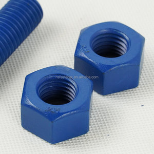 Cường độ cao ASTM A193 B7 Stud Bolt với ASTM A194 2h Hex Nut tiêu chuẩn chủ đề PTE lớp phủ - Product Image 5