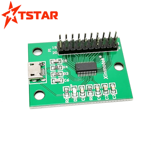 1 игровой usb-интерфейс pcb kit для джойстика jamma fighter контроллер для ПК - Product Image 6
