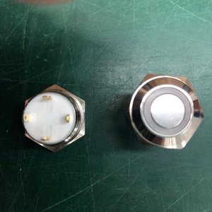 Metal Off/on 16mm Momentary <strong>Push</strong> <strong>Button</strong> <strong>Switch</strong>/Touch <strong>Switch</strong> <strong>With</strong> LED Metal Flush 16mm Momentary <strong>Push</strong> <strong>Button</strong> <strong>Switch</strong> <strong>Pcb</strong> Mounting - Product Image 5