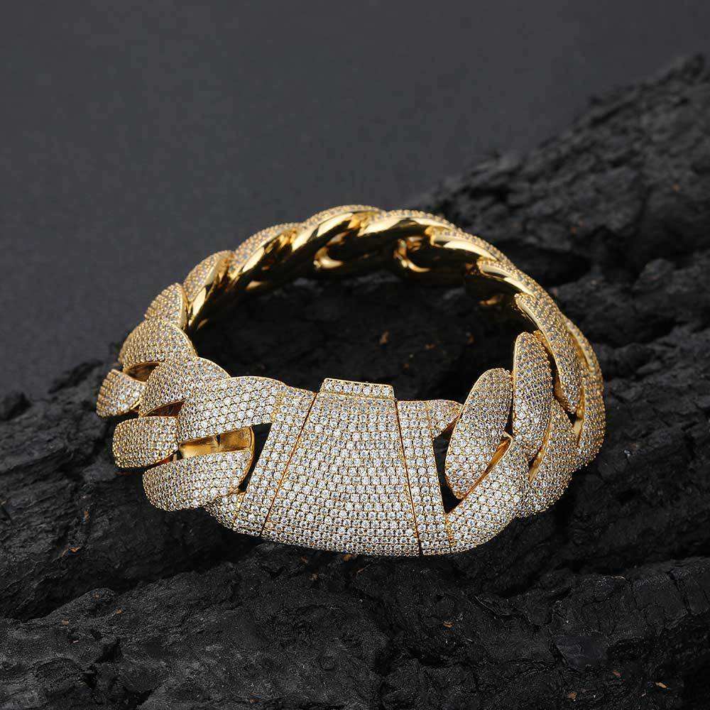 Gold (width 24mm) - bracelet 7 inches (length 17.78cm)