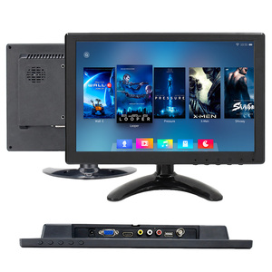 Monitor HD de 10,1 "para Mini TV, reproductor de vídeo para coche, TFT LCD para cámara de respaldo, sistema de seguridad para el hogar con altavoz BNC/AVI/VGA/HD y MI - Product Image 1