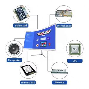 Direct Factory OEM Fast All-in-One Desktop <strong>Computer</strong> Flat&amp;Curved for Business &amp; Gaming Win10 Operating <strong>System</strong>