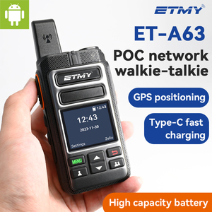 2025 4G Zello Gps Ptt Poc <strong>Star</strong> Android Poc Radio Walkie Talkie 5000km Two <strong>Way</strong> Radio Long Range with Display Use in Global