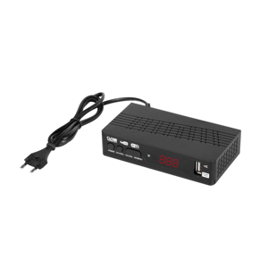 กล่องรับสัญญาณดิจิทัล,Full HD USB DVB T2 DVB C STB H 264ตัวถอดรหัส MPEG-4 T2ตัวรับ Hevc H.265ตัวเลือกที่กำหนดเอง/OEM - Product Image 1