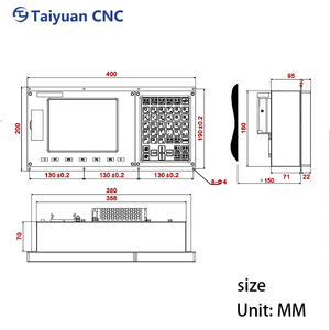 Hochleistungs-CNC-Steuerungs system Kompatibel mit Router und 3-Achsen-Drehmaschinen