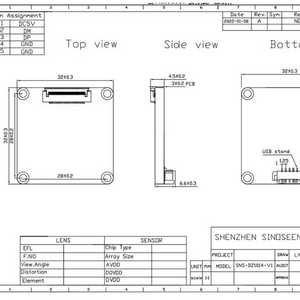 IMX317ภาพสี CMOS PCB + FPC Combo ออโต้โฟกัสโมดูลกล้องโมดูลกล้องขนาดเล็กความละเอียดสูงและกรอบที่ผิดเพี้ยน - Product Image 5