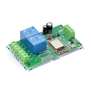 ESP8266 kabelloses WLAN-Relay-Controllermodul ESP-12F für IOT Smart Home APP DC 5V-80V