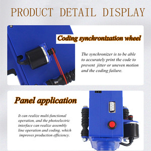 Codificatore manuale automatico di stampa dell'etichetta della bottiglia di plastica della stampante della mano della macchina da stampa portatile - Product Image 3