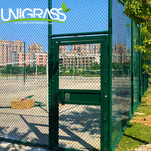 Tek 3*4m monte çit alan galvanizli çelik tel parmaklıklı ağ futbol sahası çit ağı spor alanı için - Product Image 1