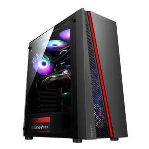 E5 2676V3/RX580 8G DDR4 Computadora de escritorio para juegos Nueva oficina de negocios y torres Estuches y anfitriones para computadora - Product Image 1