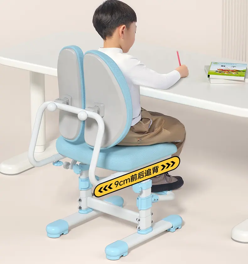 Mejor venta bien al por mayor multifunción de alto ajustable ergonómico bebé rearning silla niño silla de estudio