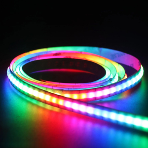 แถบไฟ LED RGB ดิจิทัล5V เปลี่ยนสีได้ตั้งโปรแกรมได้