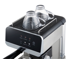 Automatische Doppelkessel-Espresso maschine Neue intelligente digitale italienische tragbare Dampf maschine Home Milk Tank Espresso maschine - Product Image 3
