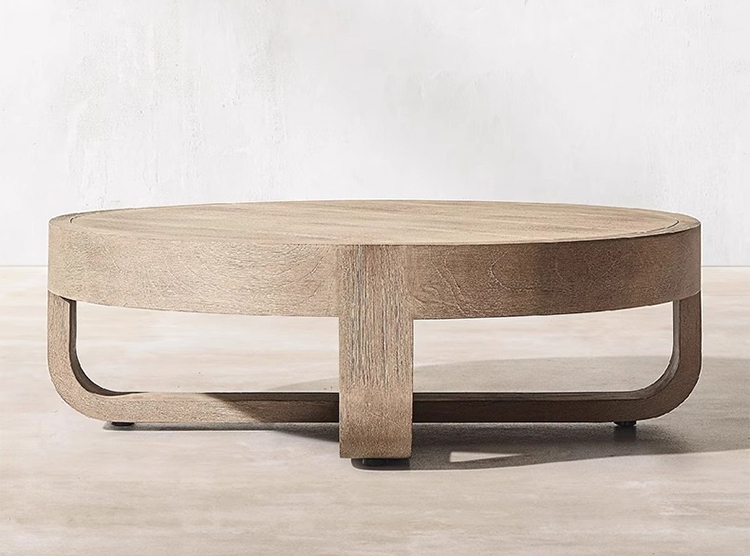 Round coffee table:100*30cm