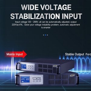 DTVS Backup Power <strong>Single</strong> <strong>Phase</strong> <strong>Input</strong> <strong>Single</strong> <strong>Phase</strong> <strong>Output</strong> Rack Mount <strong>UPS</strong> With 12V 7AH 9AH <strong>Single</strong> <strong>Phase</strong> 3KVA Online <strong>UPS</strong> - Product Image 4